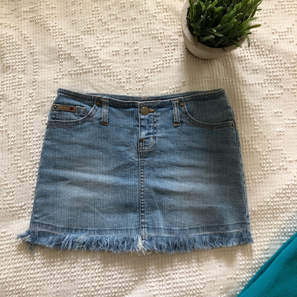 Jean Mini Skirt